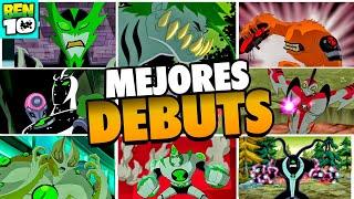 LOS MEJORES 13 DEBUTS ALIENIGENAS DE TODO BEN 10 #frio10mil #ben10