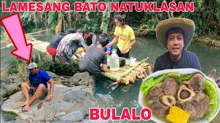 Sinaunang Lamesang Bato natuklasan namin...Masarap na Bulalo sa Tanghalian...