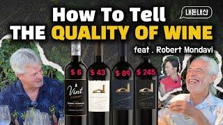 Two Masters of Wine Blind taste | Robert Mondavi Cabernet Sauvignons |at prices ranging from $6-$250