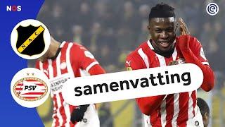 COMBINATIE Saibari-Pepi GOUD WAARD voor PSV!  | samenvatting NAC Breda - PSV