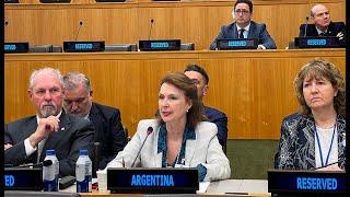 Malvinas: Intervención de la canciller Mondino en el Comité de Descolonización de Naciones Unidas