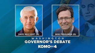 WA Gubernatorial candidates Dave Reichert and Bob Ferguson square off in 2nd debate