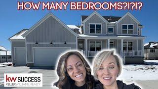 How Many Bedrooms can This New Construction Home Have?- Pleasant View, UT Home Tour!