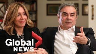 Ex-Nissan boss Carlos Ghosn and wife give interview after fleeing to Lebanon