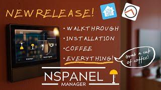 NSPanel Manager new stable release! Walkthrough, setup guide Home Assistant and Openhab