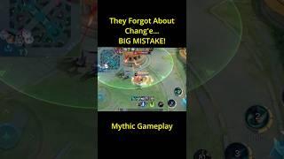 They Forgot About Chang'e… BIG MISTAKE! (Instant Base Destruction) #MLBB #mobilelegends #MLBBCreator