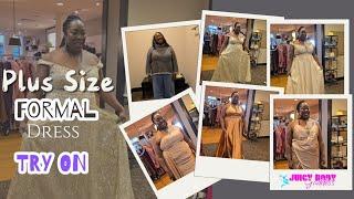 Size 18/20 Formal Dress Fitting with Juicy Body Goddess