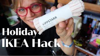 Ikea Vippstarr Hack -Christmas Napkin craft