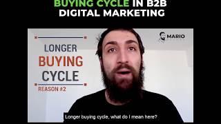 Dealing With Longer Buying Cycle in B2B Digital Marketing | Mario Peshev