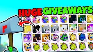  MAILBOX PET SIMULATOR X PETS GIVEAWAY | HUGE PETS & EXCLUSIVE! ROBLOX LIVE 