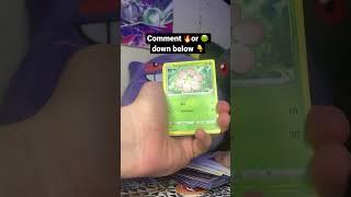 Pokémon card pack opening #pokemontcg #shorts #nintendo #pokemon #explore #pokemoncards