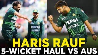 5️⃣ - Wicket Haul For Haris Rauf | Let's Recap Haris Rauf's Blistering Bowling vs Australia | MM2A