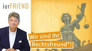 iurFRIEND ist Ihr Rechtsfreund*!