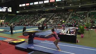 Laurie-Lou Vezina Vault - 2018 WOGA Classic