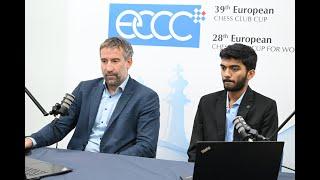 Interview with Gukesh D at the European Chess Club Cup 2024