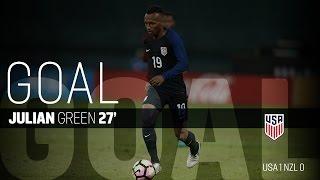 MNT vs. New Zealand: Julian Green Goal - Oct. 11, 2016