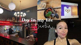 a day in my life in berlin - sunday self care, shooting day, going to a film festival