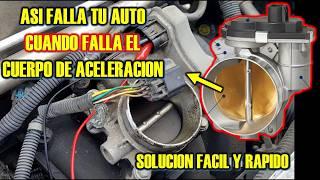 ASI FALLA EL CUERPO DE ACELERACION SOLUCION