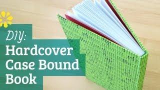 DIY Hardcover Book | Case Bookbinding Tutorial | Sea Lemon