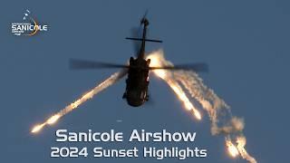 Sanicole Airshow 2024 Sunset Highlights