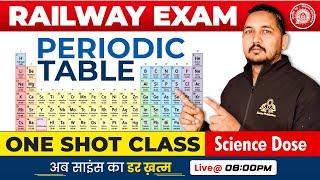 Railway Exams || Science Dose || Periodic Table in One Shot || Raman sir