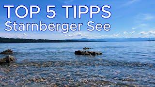 TOP 5 | Starnberger See | 4K | Bayern | Ausflugstipps |