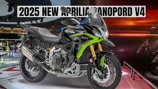 CHALLENGE BMW GS.!! 2025 APRILIA CAPONORD 1100 V4 UNVEILED!!