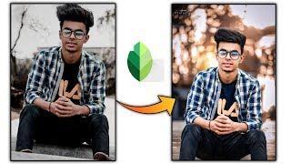 Snapseed- Facebook profile photo editing tutorial || Snapseed Editing || Sajib Creation