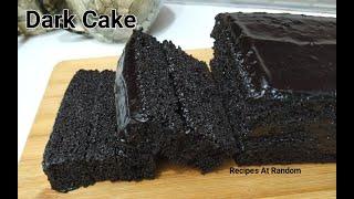 Super Moist Dark Chocolate Cake With Chocolate Sauce #EasyChocolateCake #cake #ValentinesRecipe