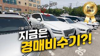 중고차경매 지금은 비수기? 제네시스 인기차종포함 시세총정리