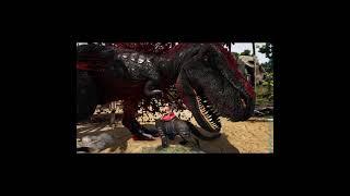 ARK | Thyla vs Alpha T-Rex | Official PVE | #Shorts