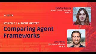 AI Agent Mastery: Comparing Agent Frameworks