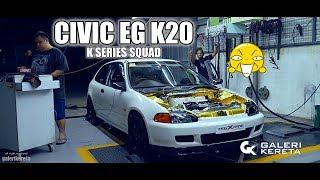 Civic EG Dolphin K20 DC5 Type R Swap by RM Garage