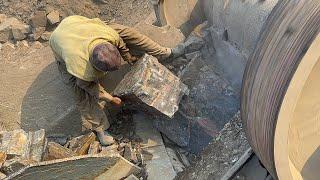 Strongest Rock Shredder in the World | Best Stone Crusher Machine