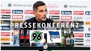 RE-LIVE: PK vor dem Spiel | Hannover 96 - Hertha BSC