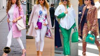 Italian Fashion Elegance Street Style Spring 2024: A Breathtaking Showcase of Beauty outfits looks!