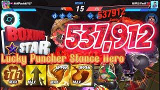 BoxingStar: Testing Lucky Puncher Stance Hero