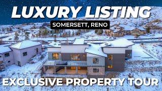 LUXURY PROPERTY TOUR | RENO LUXURY HOME | SOMERSETT | UPSCALE HOME TOUR | RENO, NEVADA REAL ESTATE