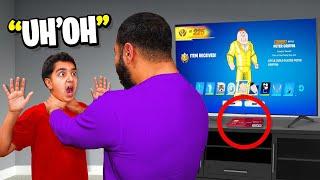 little brother did it again.. He STOLE Big Brothers Credit Card To Buy V-BUCKS