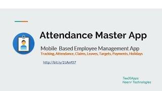 Attendance Master App Demo