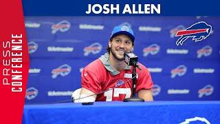 Josh Allen talks Game Status, Preparing for Miami, and more! | Buffalo Bills