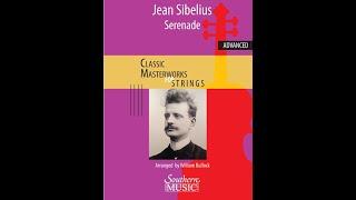 Serenade by Jean Sibelius, arr  by William J  Bullock