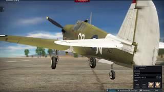 warthunder| skinning a P-40 from template