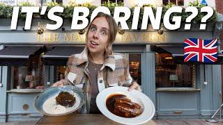 COZY FOOD TOUR through London