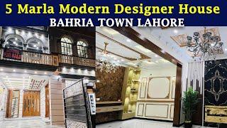 5 Marla Modern Designer House for Sale in Bahria Town Lahore | House For Sale In Lahore