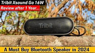 Tribit Xsound Go 16W Bluetooth Speaker Review after 1 Year || With upto 24hrs Long Battery Life ||