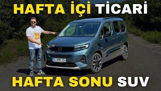 Yeni Opel Combo Test Sürüşü | Yeni yüz nakliyle daha şık!