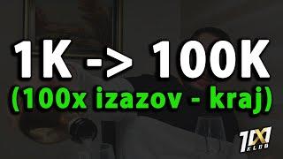 KAKO SAM PRETVORIO 1K U 100K (100X KRIPTO IZAZOV)