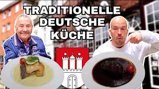 Deutsche Küche in Hamburg | Saftige Rinderrouladen und leckerer Hamburger Pannfisch | German Food