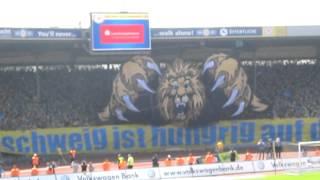 Eintracht Braunschweig - FSV Frankfurt 12/13 (2:2) l Choreo